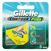 GILLETTE Contour Plus - náhradné žiletky 5ks
