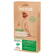 Joanna Sensual vegan depilačné náplaste na telo, 12ks