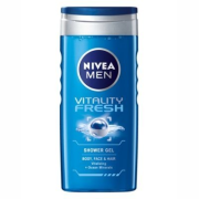NIVEA for Men Vitality Fresh, sprchový gél s minerálmi 250ml