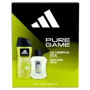 Adidas Pure Game voda po holení 100 ml + sprchový gél 250 ml SET (M)