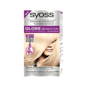 Syoss Gloss Sensation, Šetrná farba na vlasy s posilňovačom farby a krémom pre lesk, odtieň 10-1