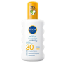 NIVEA Sun sprej na opaľovanie Sensitive OF 30, 200 ml
