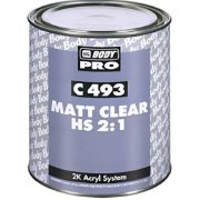 HB BODY 493 akrylový lak - matný, 1 l