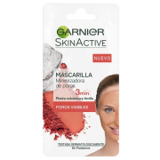 GARNIER Skin Active Volcano Mask, hrejivá maska sťahujúca póry 8ml