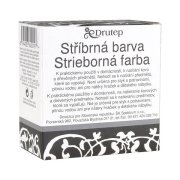 Strieborná farba prášková, na kovové a drevené predmety 5g