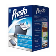 Presto Wet obrúsky pre obrazovky 8 ks