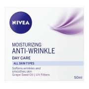 Nivea Moisturizing Anti-Wrinkle, Hydratačný denný krém proti vráskam 50 ml