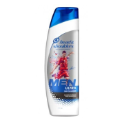 Head & Shoulders Men Ultra Deep Cleansing, pánsky šampón s výťažkami z dreveného uhlia, 270ml
