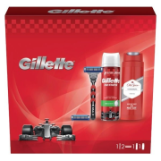 Gillette Mach 3 Turbo RED pánska darčeková kazeta 1 ks