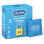 Durex Kondómy Extra Safe Thicker 3 ks