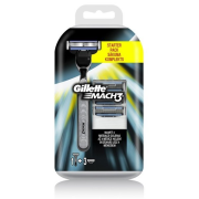 GILLETTE Mach 3 holiaci strojček + náhradné hlavice 3ks