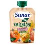 Sunar BIO ovocná kapsička Smícháček banán, hruška, tekvica, batáty a čučoriedky 100 g