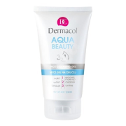 Dermacol Aqua Beauty 3in1 Face Cleansing gel, umývací gél na tvár s morskými riasami, 150ml