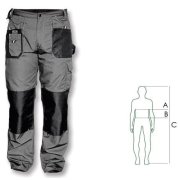 Stalco Premium pracovné nohavice XXL, 1 ks