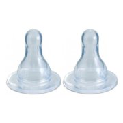 Canpol Babies Cumlík silikónový okrúhly - 3 rýchly (pre deti od 12mesiacov) 2ks