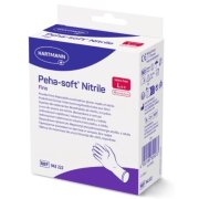 Peha-soft Nitril Jednorázové ochranné rukavice č. L, 10 ks