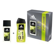 ADIDAS Pure Game deo natural sprej 75 ml + sprchovací gel 250ml