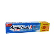 AQUAFRESH 3 Fresh & Minty, zubná pasta 75ml + 50ml
