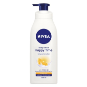 NIVEA Body Happy Time Osviežujúce telové mlieko, pre normálnu až suchú pokožku, pumpa 400ml