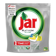 JAR Platinum Yellow, kapsuly do umývačky riadu 72 ks
