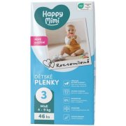 Happy Mimi plienky 3 Midi 46 ks