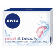 NIVEA Pearl & Beauty, tuhé krémové mydlo 100g