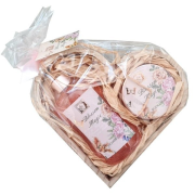 Blossom Magic darčekový set v tvare srdca 1 ks