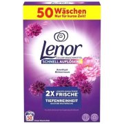 Lenor Color Amethyst prášok na pranie 3 kg = 50 PD