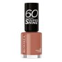RIMMEL Super Shine 60 Seconds, lak na nehty 130 Caramel Candy, 8 ml