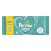 Pampers Fresh Clean vlhčené utierky 80 ks