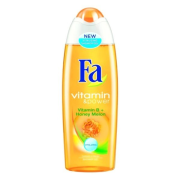 FA Vitamin & Power Honey Melon, osviežujúci sprchovací gél 250ml