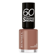 RIMMEL Super Shine 60 Seconds, lak na nehty 101 Taupe Throwback, 8 ml