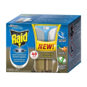 RAID elektrický odparovač automatickým časovačom, s tekutou náplňou Advanced, strojček + náplň 33ml