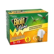 BIOLIT elektrický odparovač strojček + náplň 45 nocí s vôňou pomaranča 27 ml