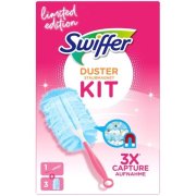 Swiffer Duster rúčka + 3 ks náhrady Pink
