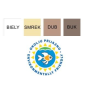 Helios Bori akrylový tmel na drevo DUB 0,75 kg