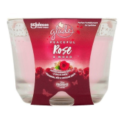 Glade Peaceful Rose & Wood sviečka 224 g