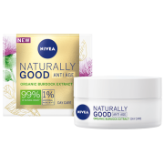 NIVEA Naturally Good denný krém proti vráskam 50 ml