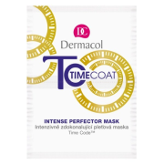 Dermacol Time Coat Face Mask, Intenzívne zdokonaľujúca pleťová maska 2x8g