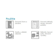 Hobbylak - interiérový lak na drevo pololesklý 5 l