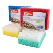 Elitex Caribbean kúpeľová špongia masážna 1 ks