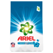 Ariel Touch of Lenor, prací prostriedok s vôňou Lenoru 1500 g = 20 praní