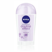 NIVEA Deodorant Double Effect, tuhý antiperspirant s nežnou kvetinovou vôňou 40ml