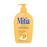 MITIA tekuté krémové mydlo s medom a mliekom, pumpa 500 ml