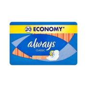 ALWAYS Classic Normal, jednorázové hygienické vložky 20ks