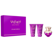 Versace Dylan Purple parfumovaná voda 50 ml + sprchový gél 50 ml + telové mlieko 50 ml