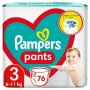 Pampers Pants S3, 6-11 kg, 76 ks