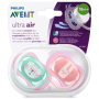 Philips AVENT Cumlík Ultra air 18m+ dievča/tiger 2 ks