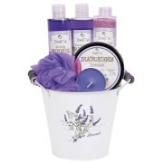 BODY TIP LEVANDUĽA darčekové balenie s levanduľovým olejom v plechovom obale