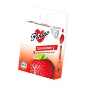 PEPINO Condoms Jahoda, kondómy 3ks